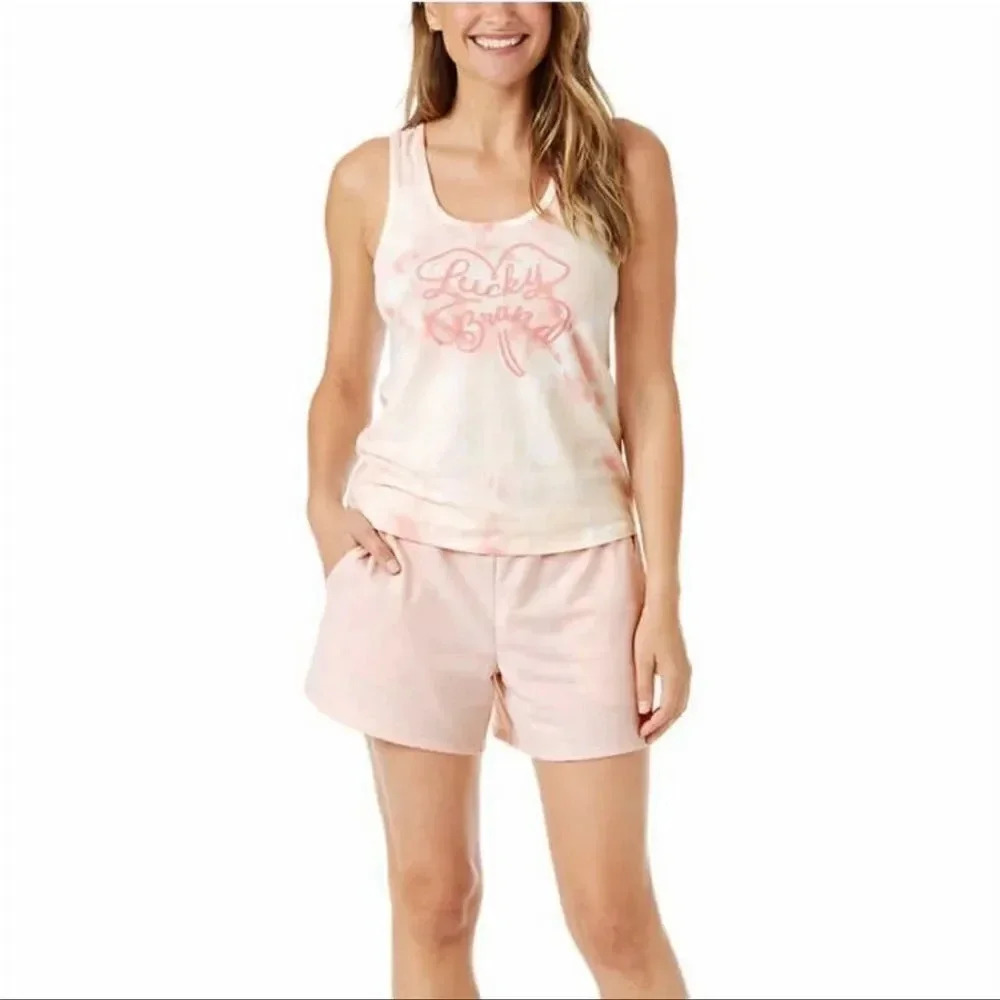 Lucky Brand Ladies 3-piece short sleep set
